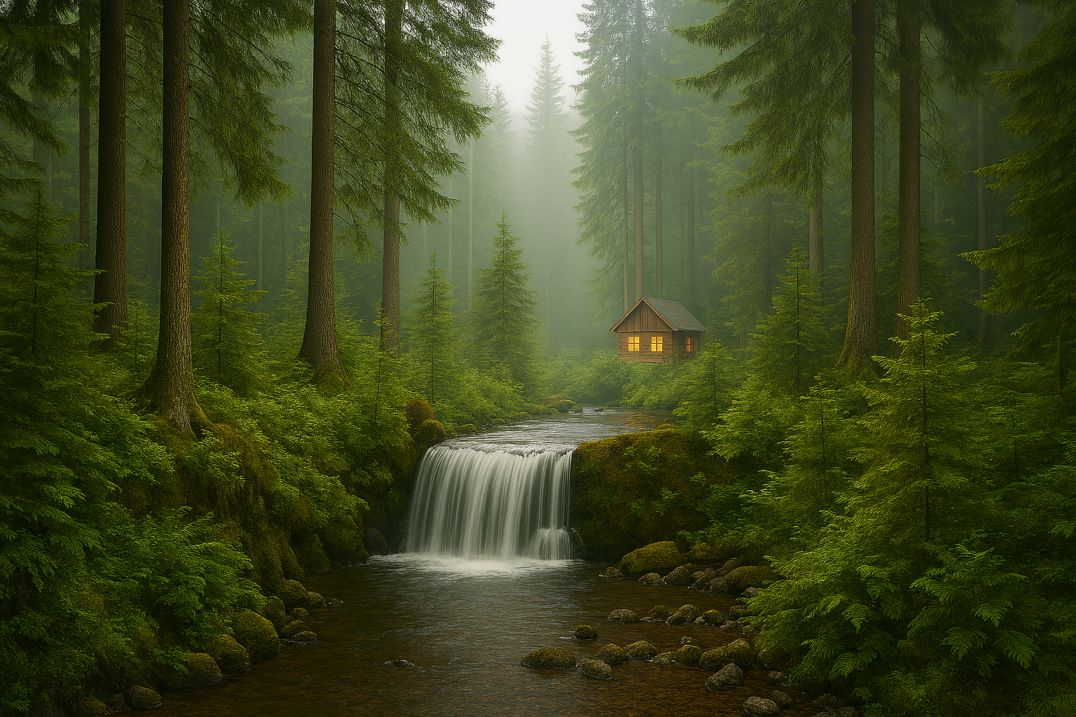 Magical Waterfall